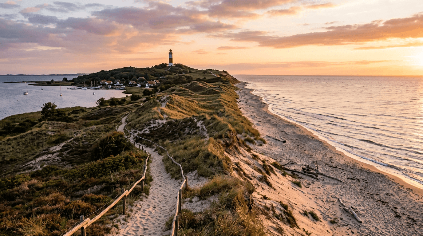 Hiddensee an der Ostsee