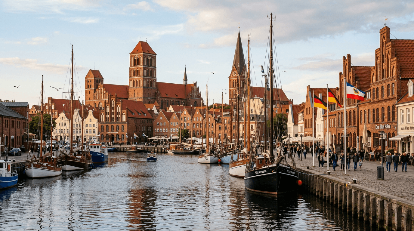 Wismarer Bucht an der Ostsee
